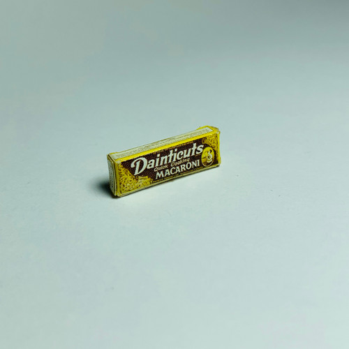 Photograph of Spaghetti Macaroni Box (FAR40097) dollhouse miniature