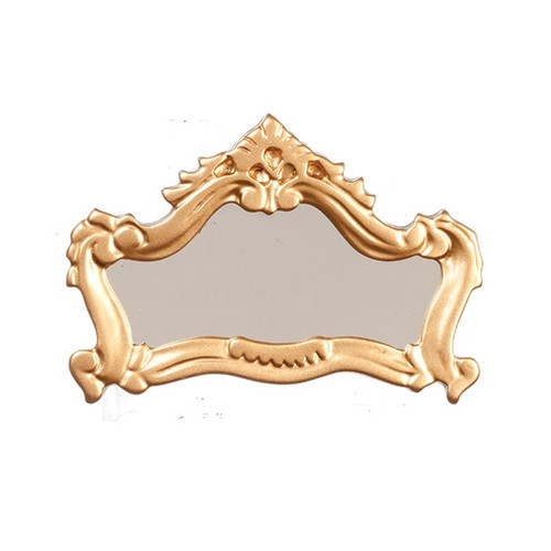 One-inch Scale Dollhouse Miniature Fireplace Mirror (AZT8086)