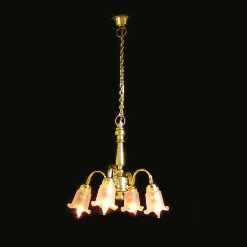 Lighting and Electrical Chandeliers Jeepers Dollhouse Miniatures