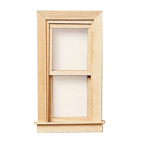 Dollhouse Miniature Working Double-Hung Attic Window (HW5046)