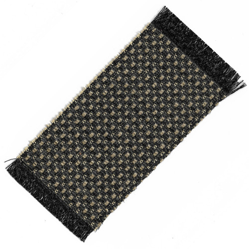 Small Rug in Black and Gold (SMSHWRS416B)