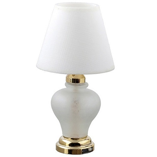 White Glass Table Lamp (HW2304)