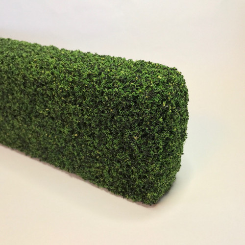 Partial view (end) of dollhouse hedge