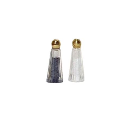 HR55046G - Salt & Pepper Shakers (Gold-toneTop)