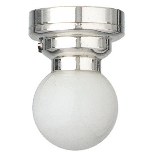 LED Silver Globe Ceiling Lamp (HW2359)