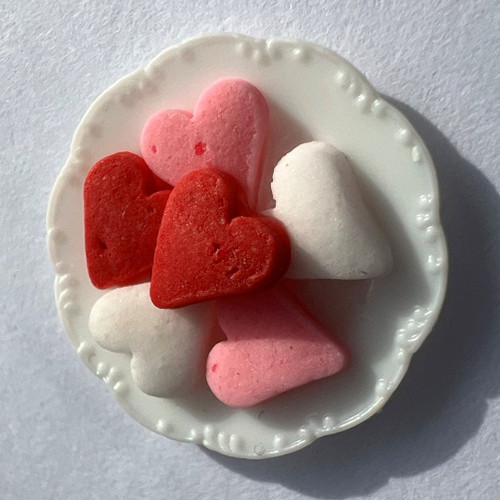 Heart Cookies on Plate (MUL5357A)
