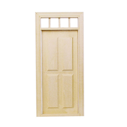 Traditional 4-Panel Door (HW6001)