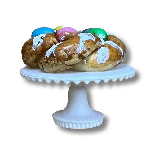 Easter Bread Ring on Stand (CAR0899)