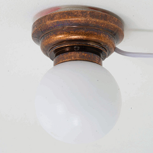 Ceiling Globe, Bronze (MH809) against white background