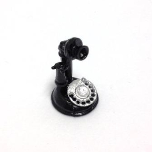 Dollhouse Miniature Candlestick Telephone (IC2728)