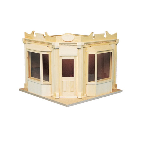 HW9991 - Corner Shop Kit - Jeepers Dollhouse Miniatures