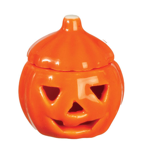 AZG6464 - Halloween Pumpkin Jacko' Lantern, Jar - Jeepers