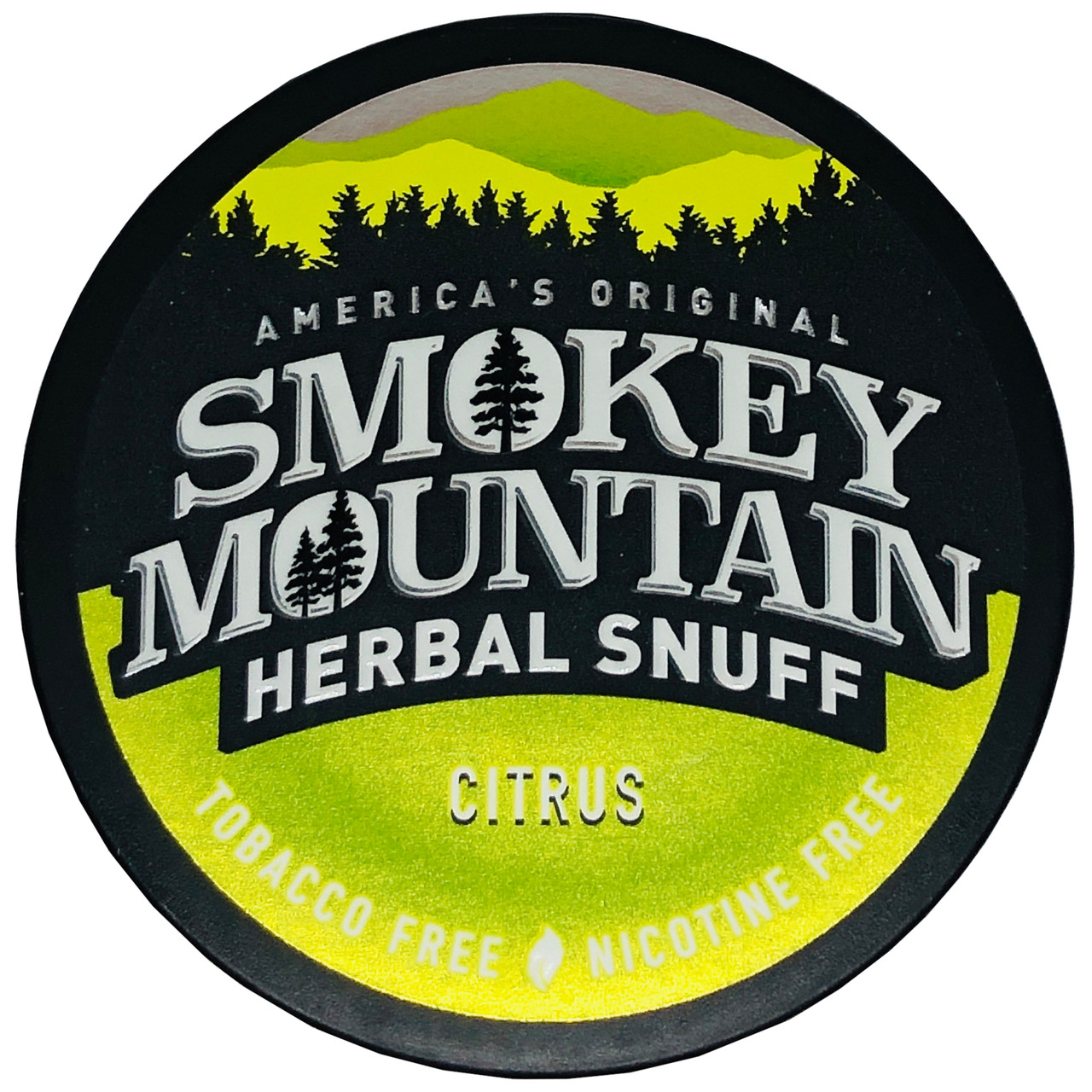 Smokey Mountain Herbal Snuff Citrus 1 Can