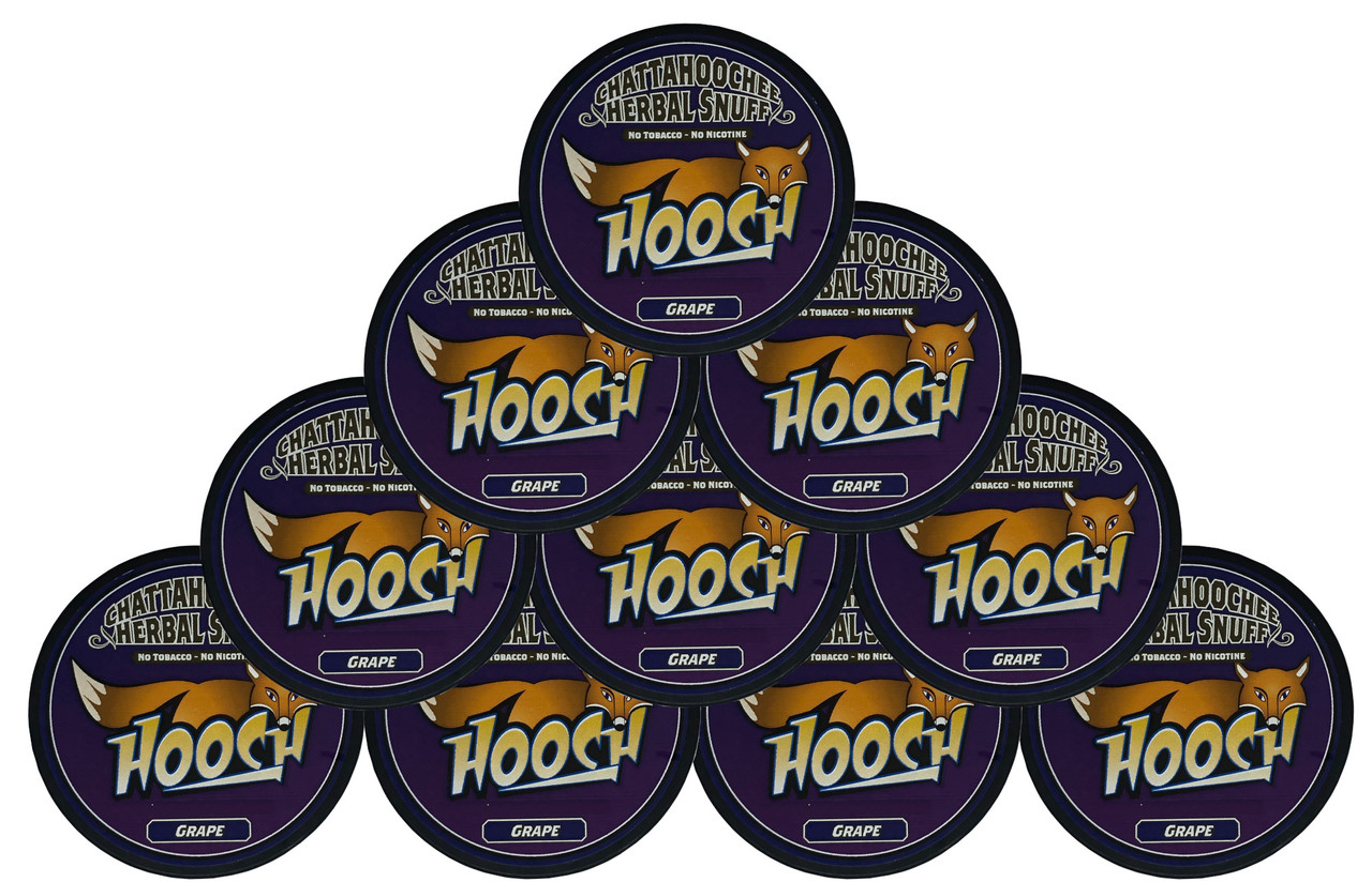 Hooch Snuff 10 Can Grape