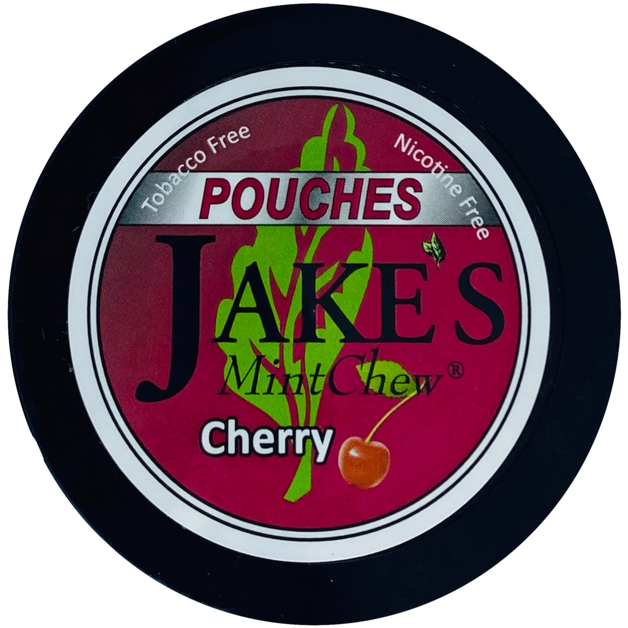 Jake's Mint Chew Pouches Cherry 1 Can