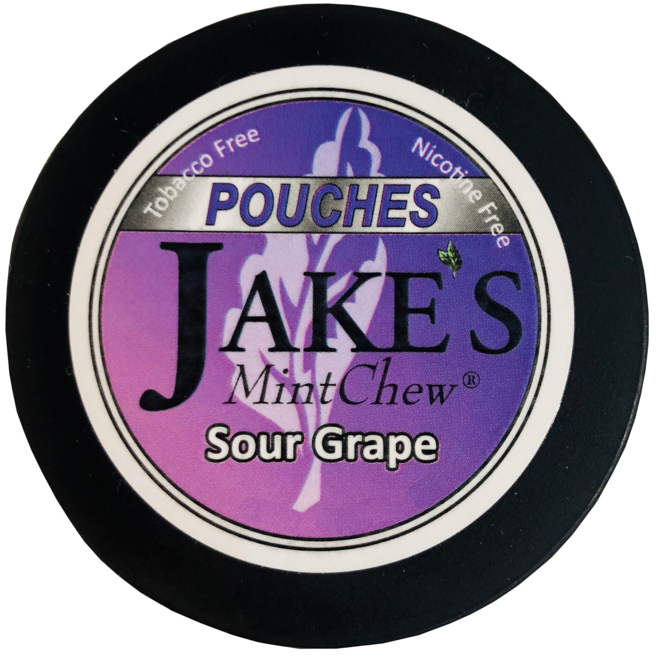 Jake's Mint Chew Pouches Sour Grape 1 Can