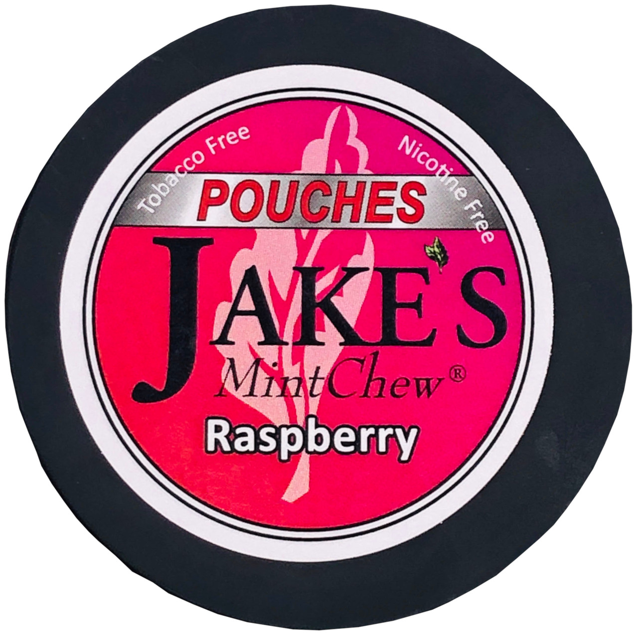 Jake's Mint Chew Pouches Raspberry 1 Can