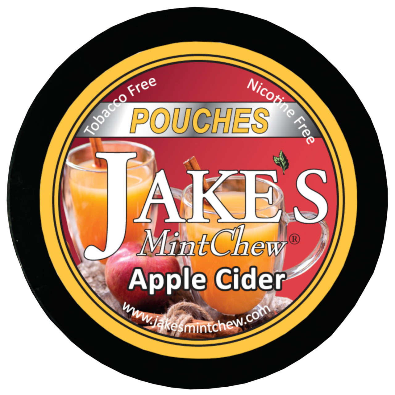 Jake's Mint Chew Pouches Apple Cider 1 Can