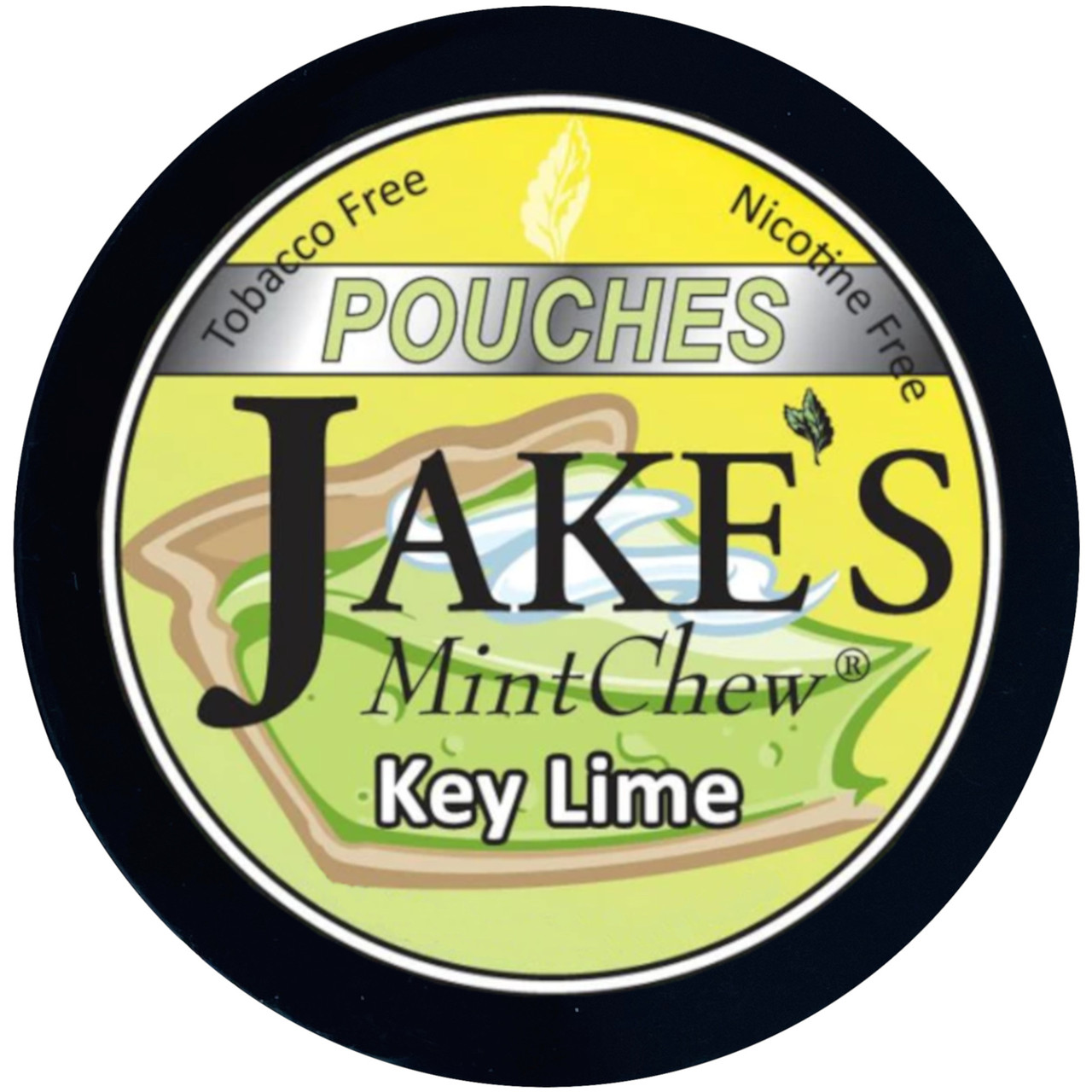 Jake's Mint Chew Pouches Key Lime 1 Can
