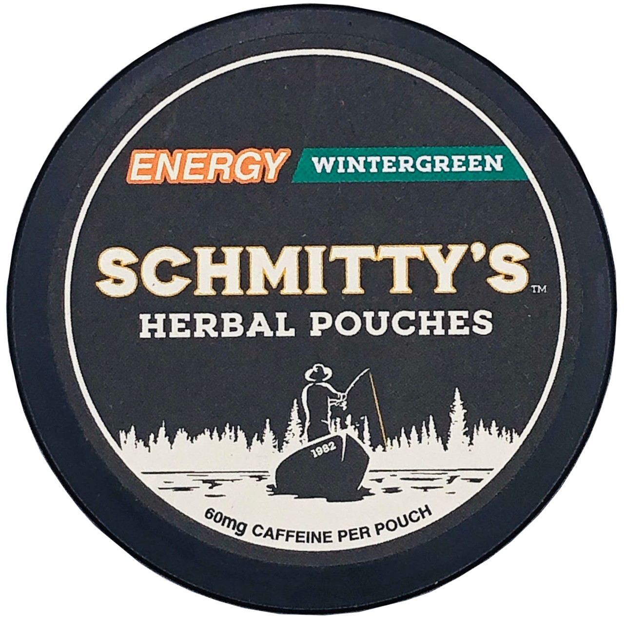 Schmitty's Herbal Snuff Energy Pouches Wintergreen 1 Can