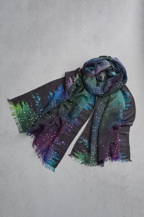 Aurora Beauty  Cashmere Silk Stole