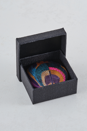 Liberty Print Isadora Magnetic Brooch