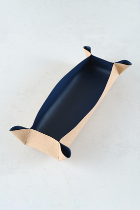 Desk Tidy Tray in Navy