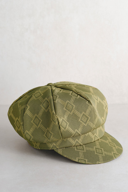 Damask Baker Boy Cap