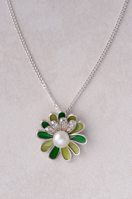 Freshwater Pearl Petal Pendant