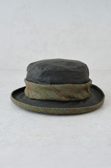 Wax Tweed Band Hat  Wax Tweed Band Hat