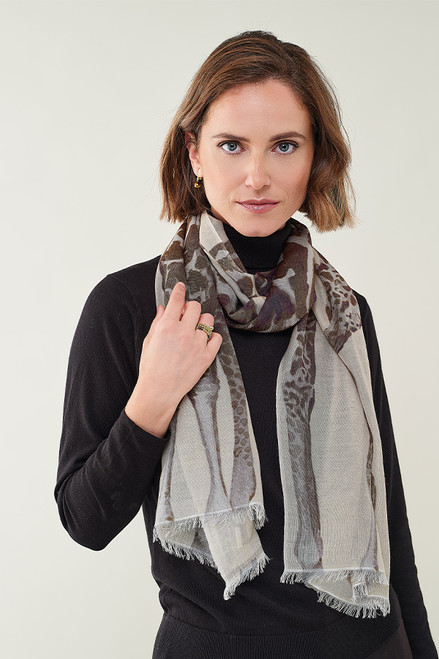 Giraffe Cashmere Silk Pashmina Stole  Giraffe Cashmere Silk Pashmina Stole