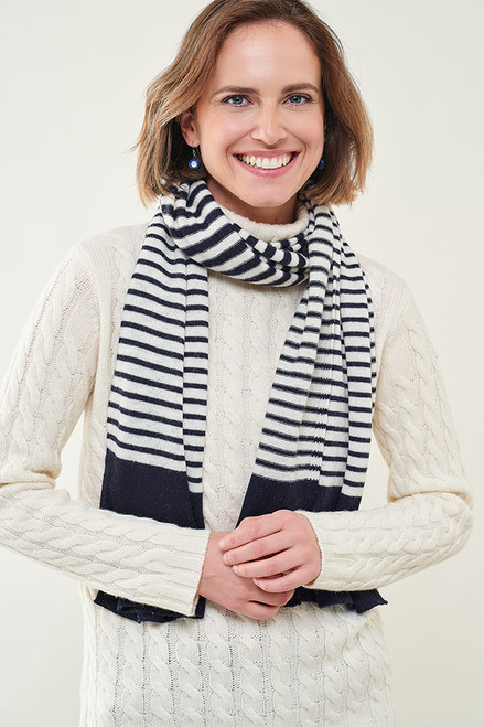 Merino Stripe Stole Merino Stripe Stole