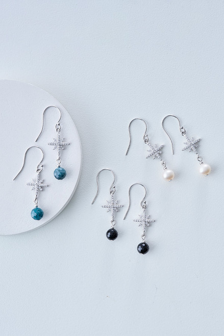 Sterling Silver Star Earrings Sterling Silver Star Earrings
