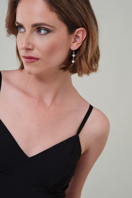 Sterling Silver Star Earrings Sterling Silver Star Earrings