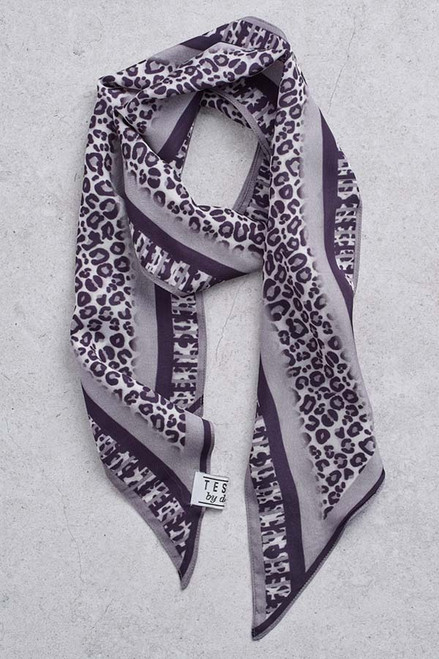Skinny Pure Silk Scarf
