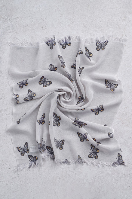 Cashmere & Silk Pashmina Square Scarf