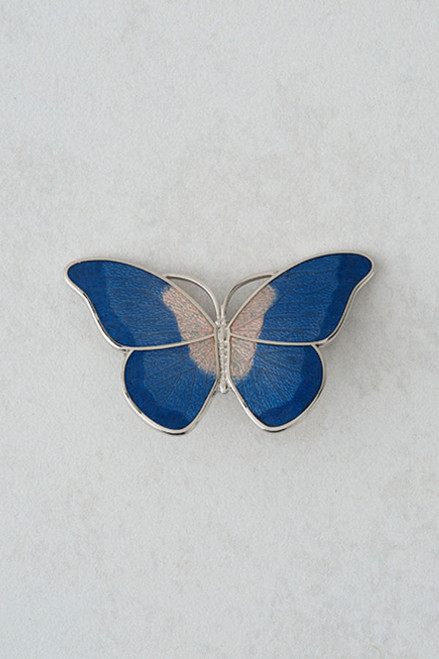 Enamel Butterfly Brooch