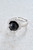 Sterling Silver & Onyx Adjustable Ring