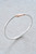 Sterling Silver Cross Over Bangle Sterling Silver Cross Over Bangle