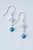 Sterling Silver Star Earrings in Apatite Sterling Silver Star Earrings in Apatite