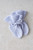 Cashmere Frill Baby Socks in Blue Cashmere Frill Baby Socks in Blue