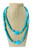 Turquoise Howlite Long Necklace