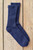 Men’s Mohair Bed Socks in Navy