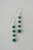 Green Onyx & Adventurine Earrings