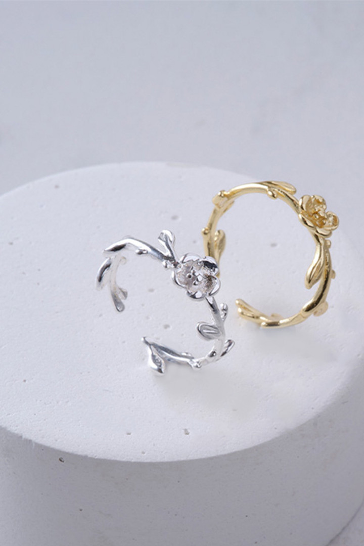 Flower Toe Ring T7978 Tesoro SS25