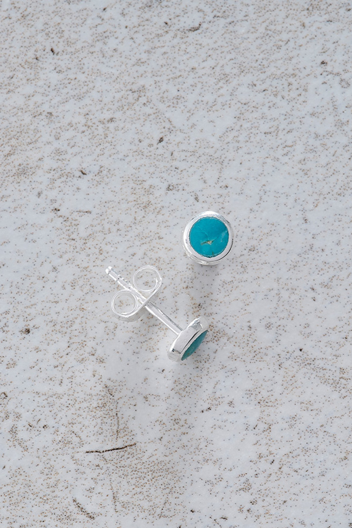 Sterling Silver & Turquoise Earrings Sterling Silver & Turquoise Earrings