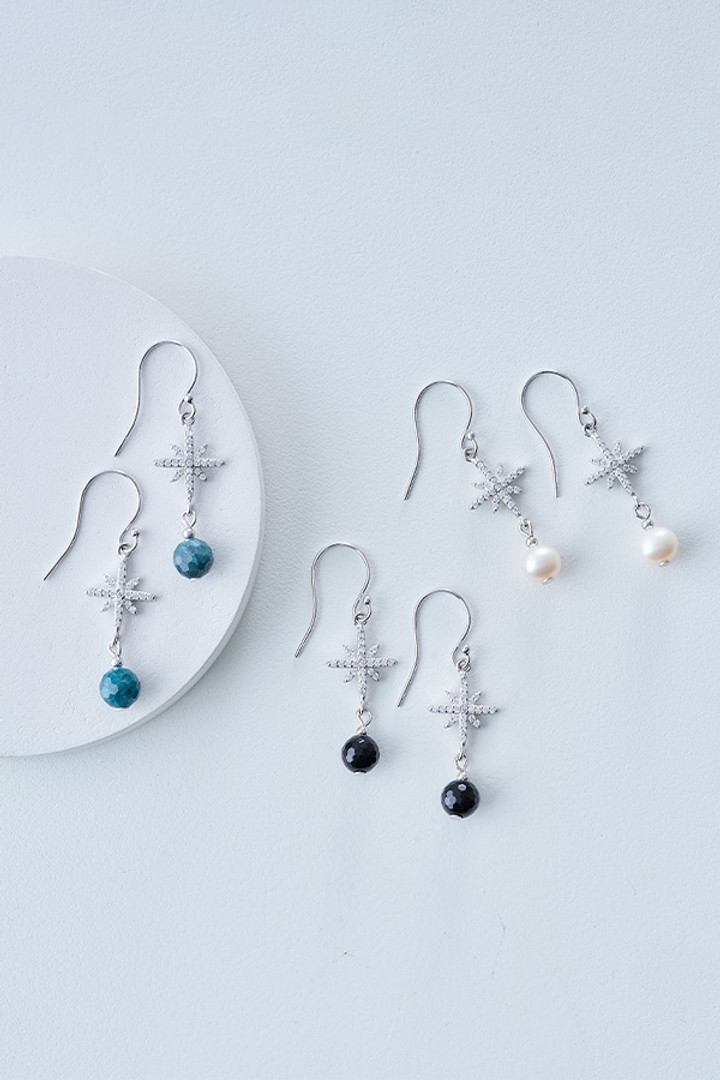 Sterling Silver Star Earrings Sterling Silver Star Earrings