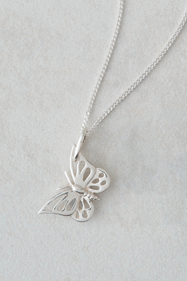 Sterling Silver Butterfly Pendant