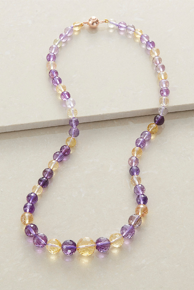 Colourful Rock Crystal Necklace