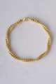 Gold Plated Twist Bracelet